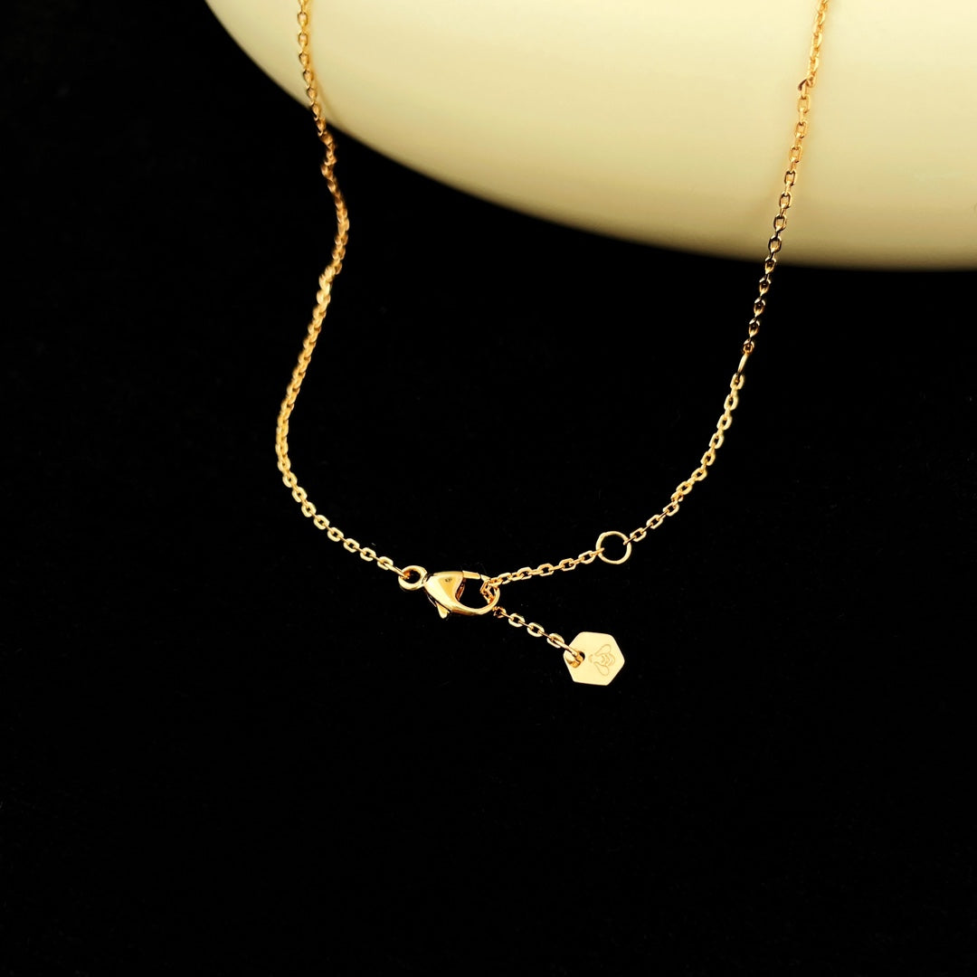 [⭐Luxery]BEE MINI PEDANT DIAMOND NECKLACE