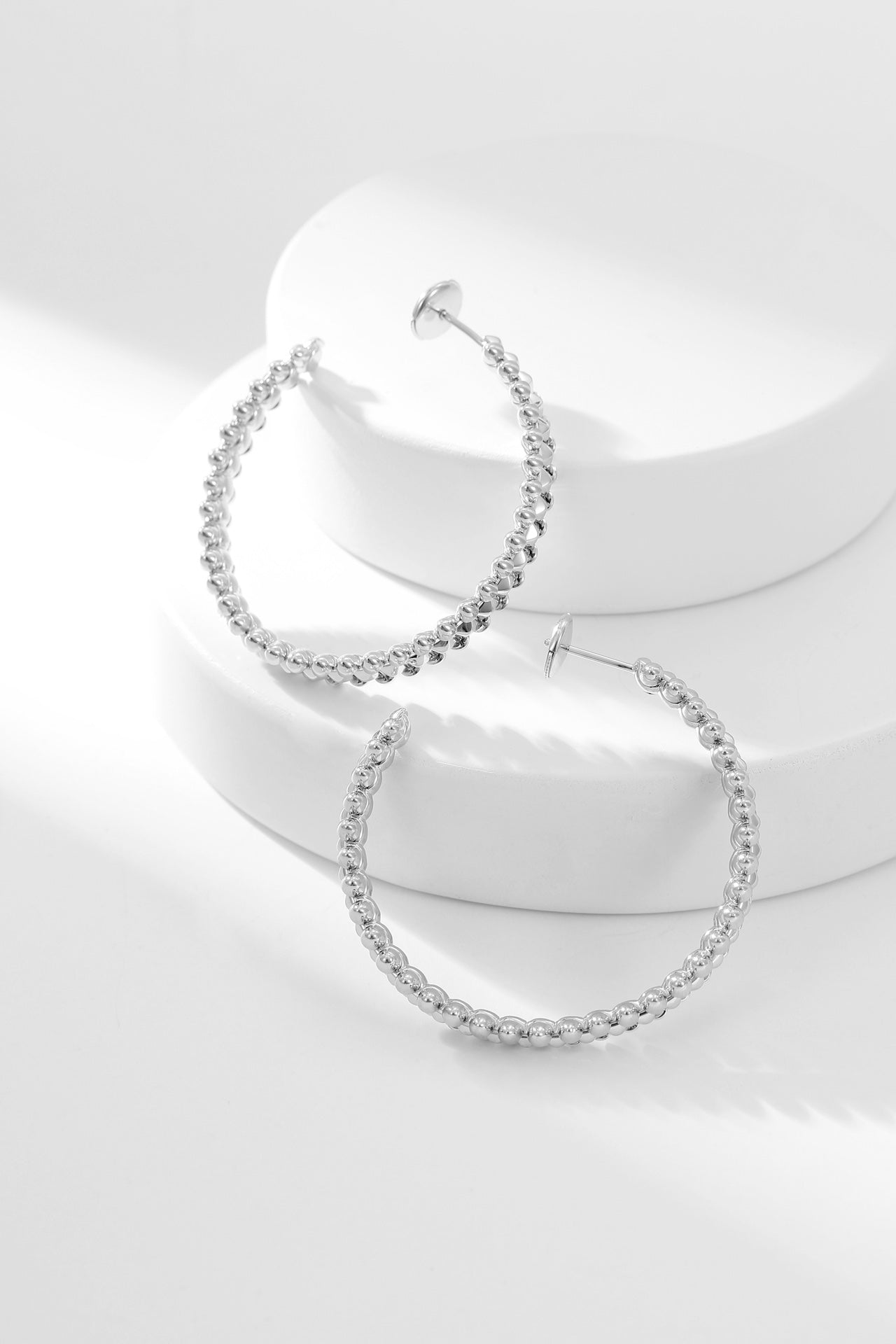 [⭐Luxery]CLASH HOOP EARRINGS