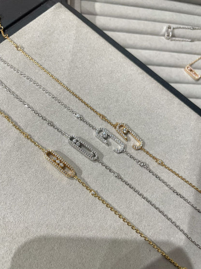 [⭐Luxery]BABY MOVE DIAMOND BRACELET