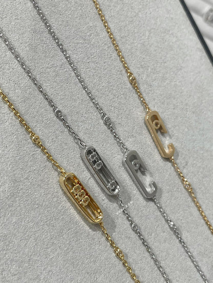 [⭐Luxery]BABY MOVE DIAMOND BRACELET