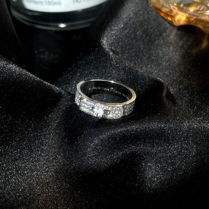 [⭐Luxery]KELLY SILVER DIAMOND RING