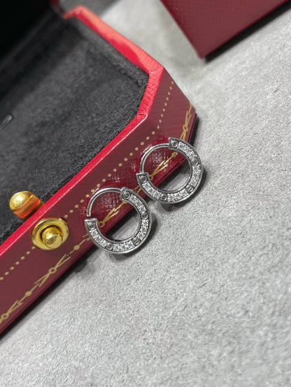 [⭐Luxery]LOVE DIAMOND EARRINGS