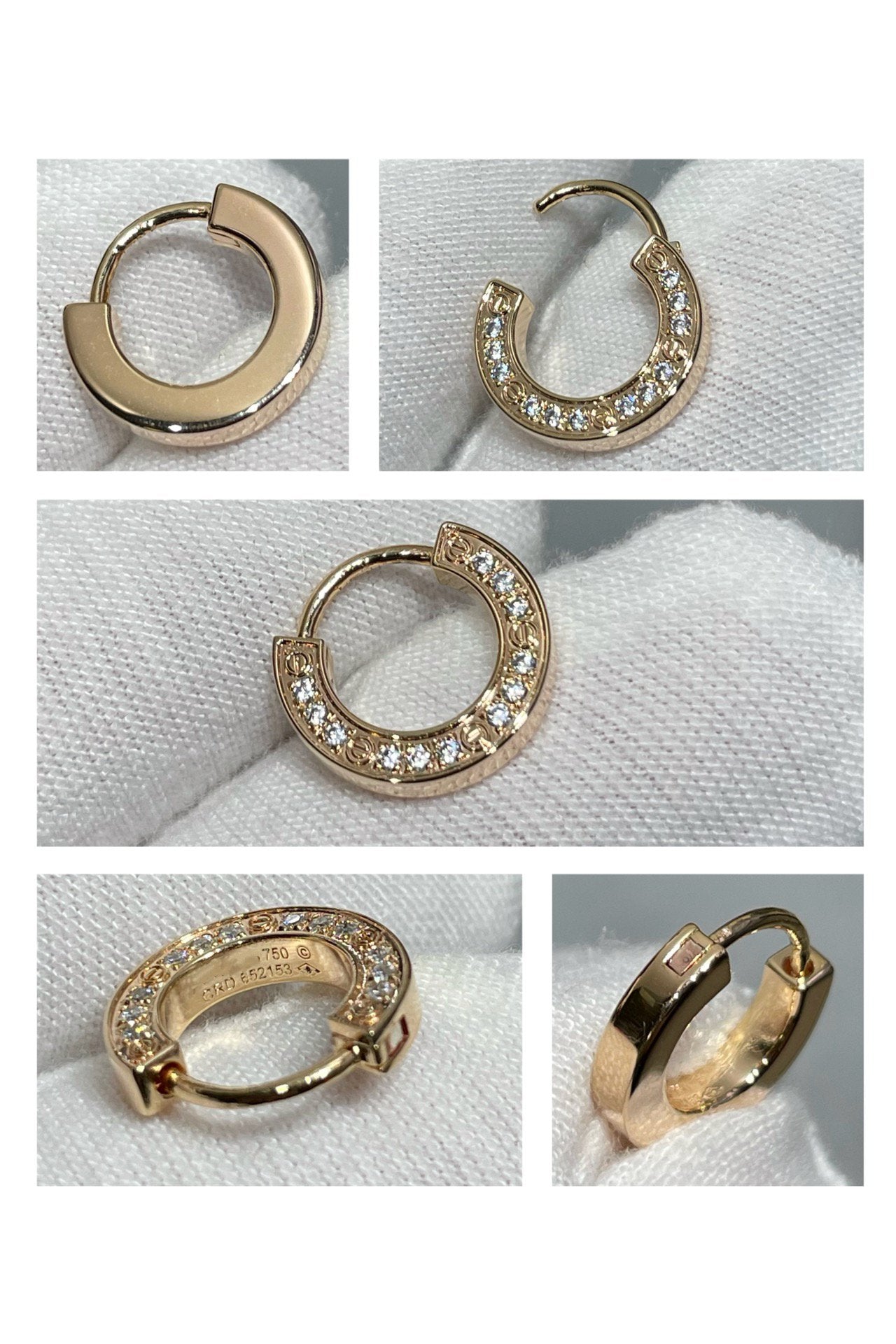 [⭐Luxery]LOVE DIAMOND EARRINGS