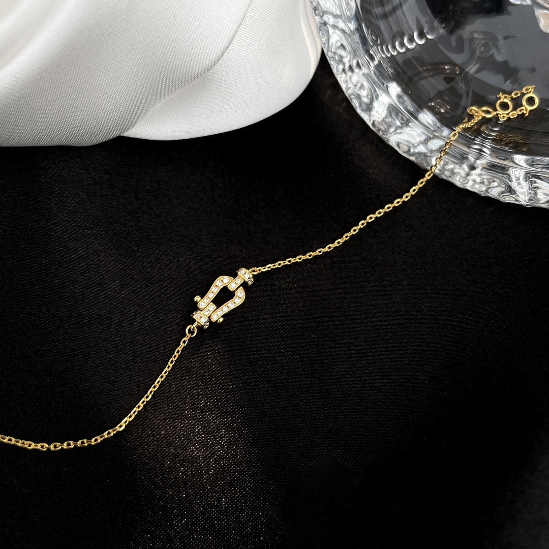 [⭐Luxery]FORCE 10 FULL DIAMOND BUCKLE CHAIN LINK MINI MODEL