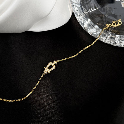 [⭐Luxery]FORCE 10 FULL DIAMOND BUCKLE CHAIN LINK MINI MODEL