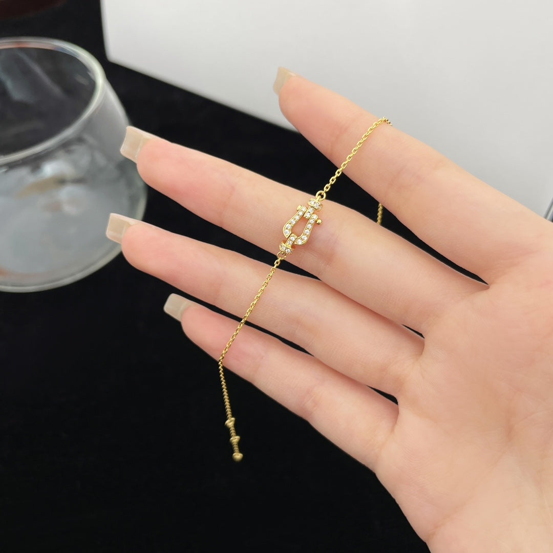 [⭐Luxery]FORCE 10 FULL DIAMOND BUCKLE CHAIN LINK MINI MODEL