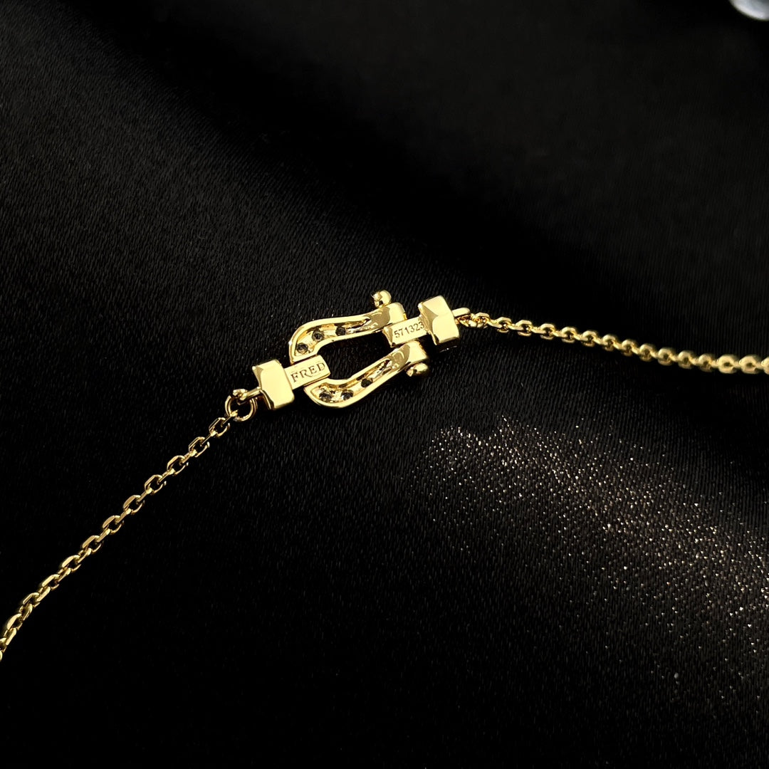 [⭐Luxery]FORCE 10 FULL DIAMOND BUCKLE CHAIN LINK MINI MODEL