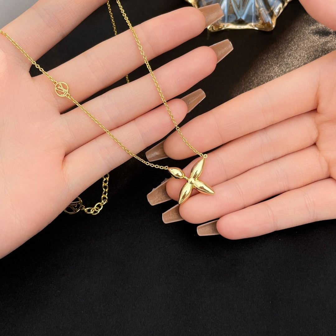[⭐Luxery]LOUISETTE GOLD NECKLACE