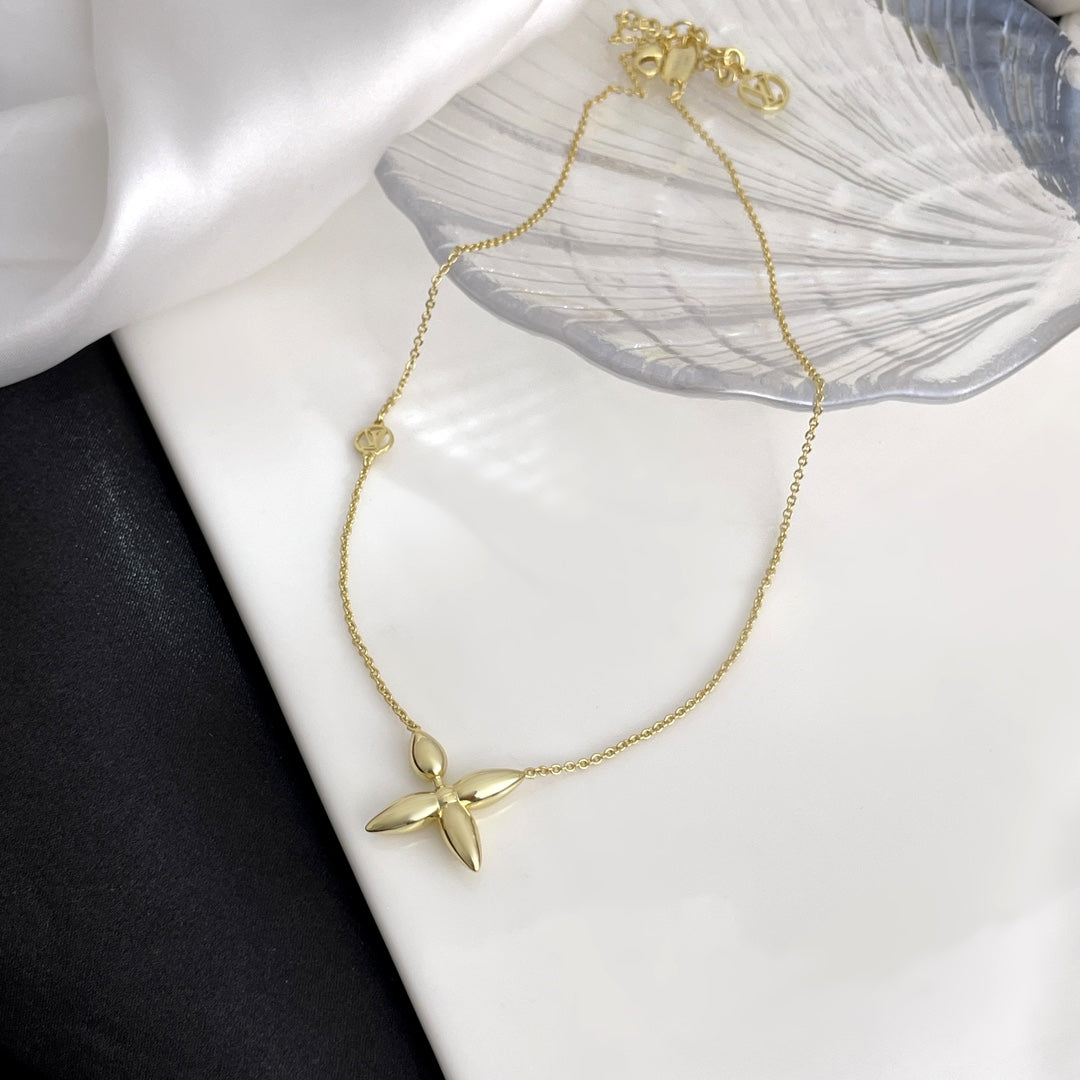 [⭐Luxery]LOUISETTE GOLD NECKLACE