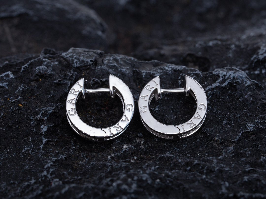 [⭐Luxery]ZERO 1 MINI SILVER DIAMOND EARRINGS