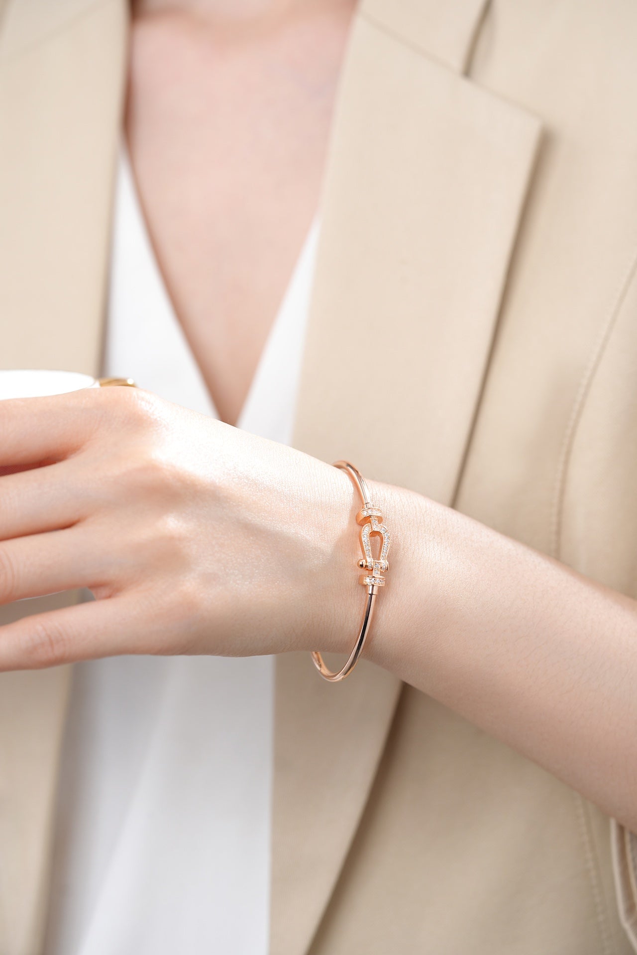 [⭐Luxery]FORCE 10 MOYEN DIAMOND BRACELET