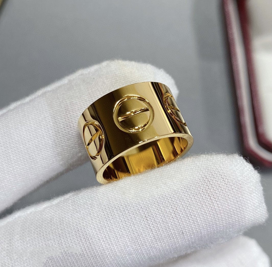 [⭐Luxery]LOVE 11MM LARGE RING