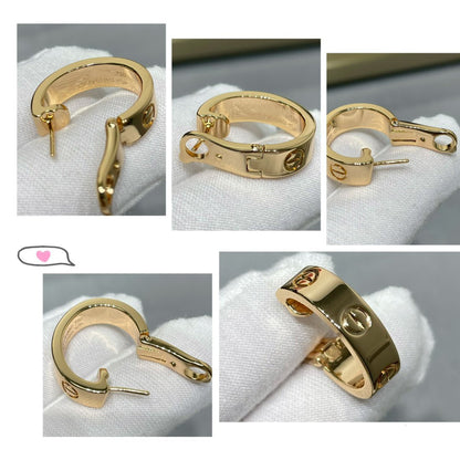 [⭐Luxery]LOVE 5.5MM EARRINGS