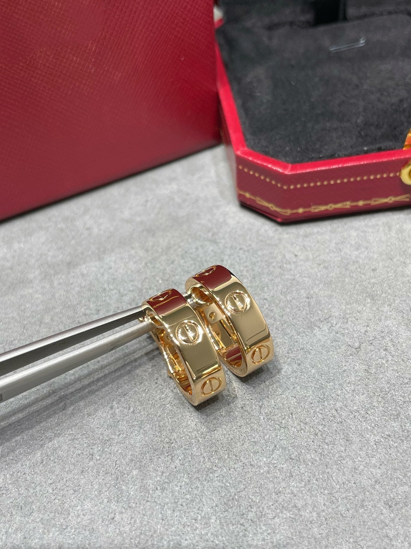 [⭐Luxery]LOVE 5.5MM EARRINGS