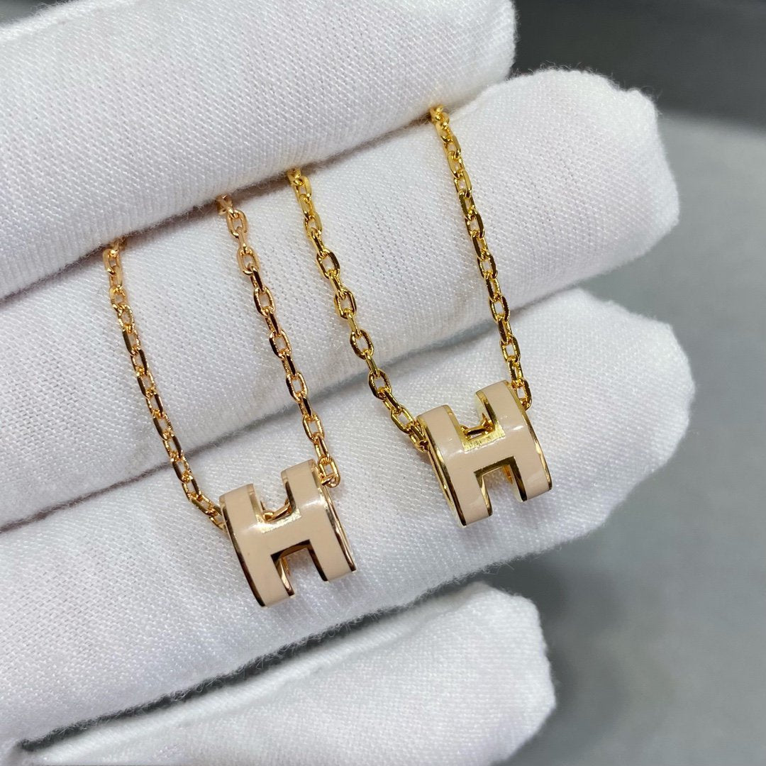 [⭐Luxery]MINI POP H NECKLACE
