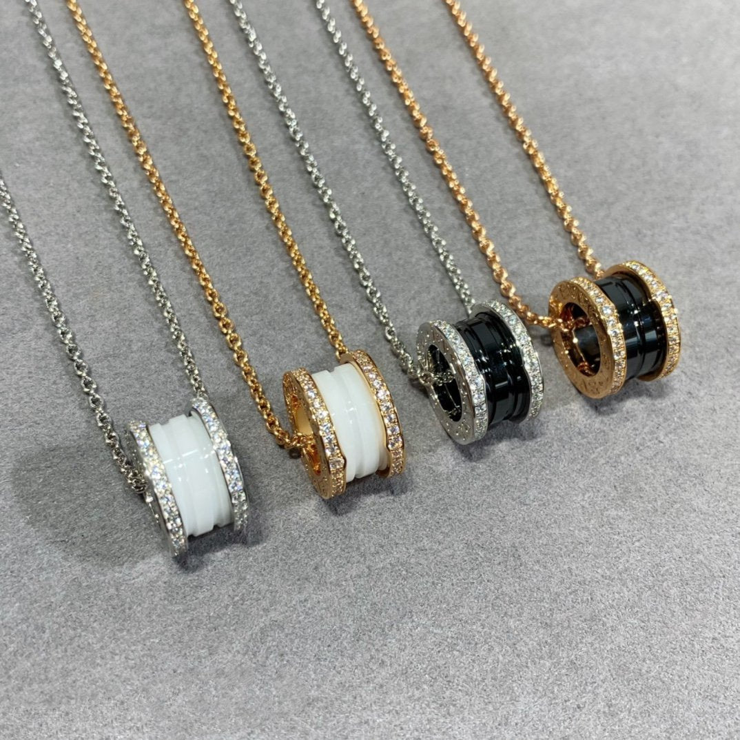 [⭐Luxery]ZERO 1 DIAMOND CERAMIC NECKLACE