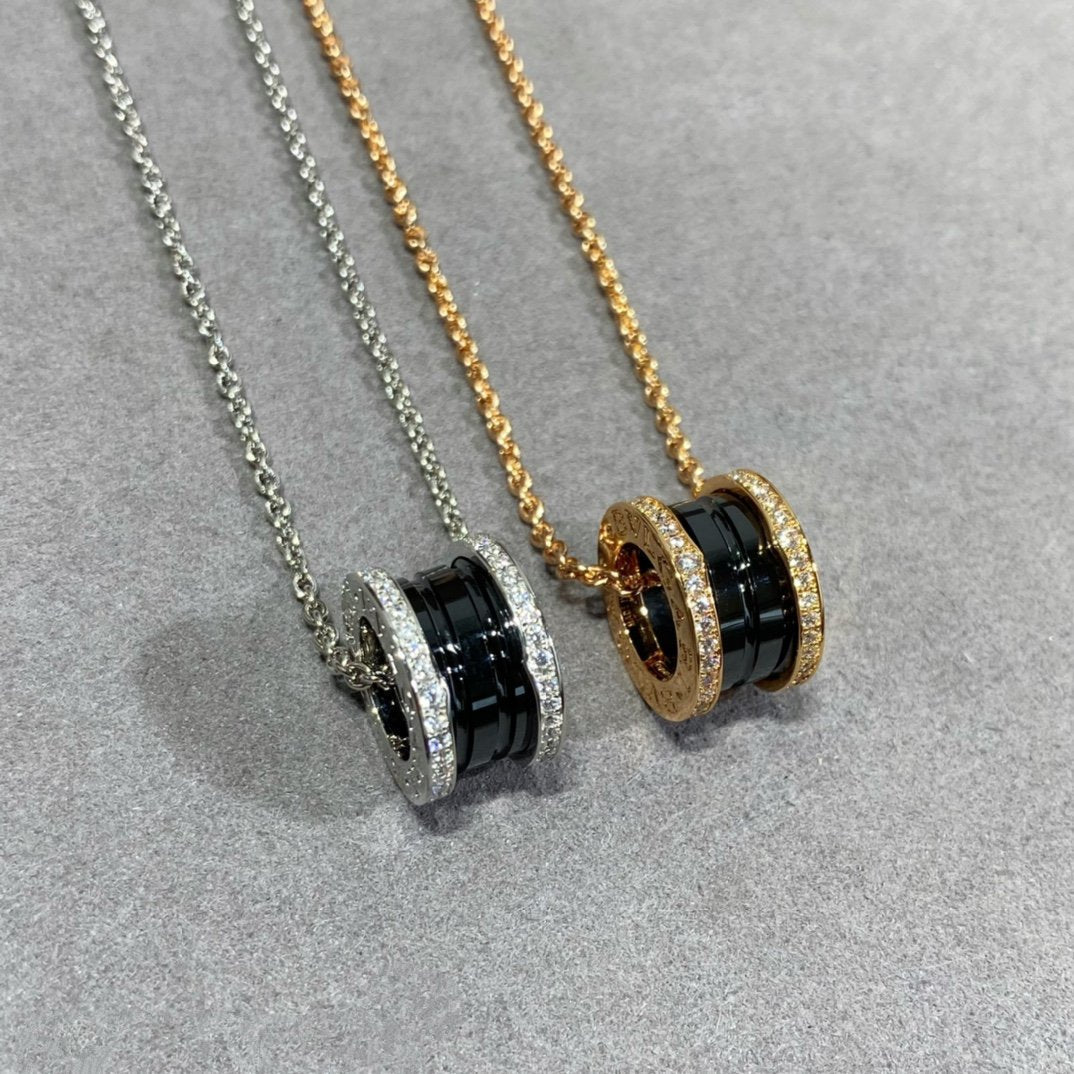 [⭐Luxery]ZERO 1 DIAMOND CERAMIC NECKLACE