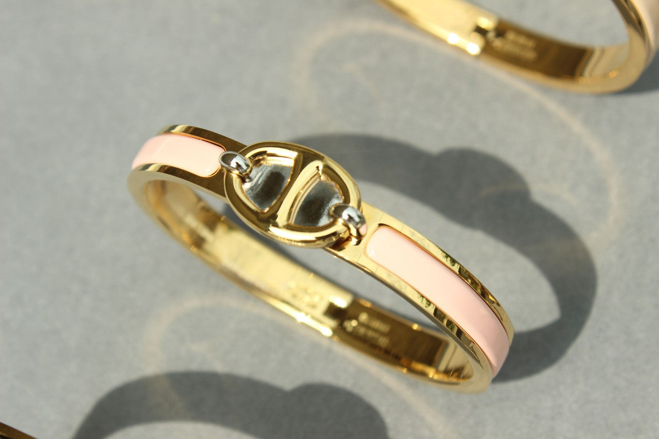 [⭐Luxery]CLIC CHAINE GOLD BRACELET