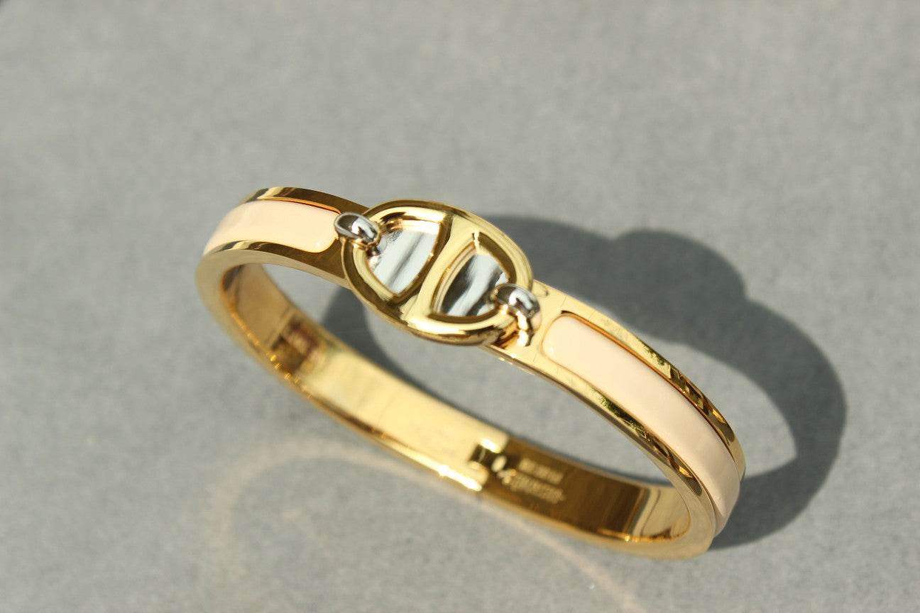 [⭐Luxery]CLIC CHAINE GOLD BRACELET