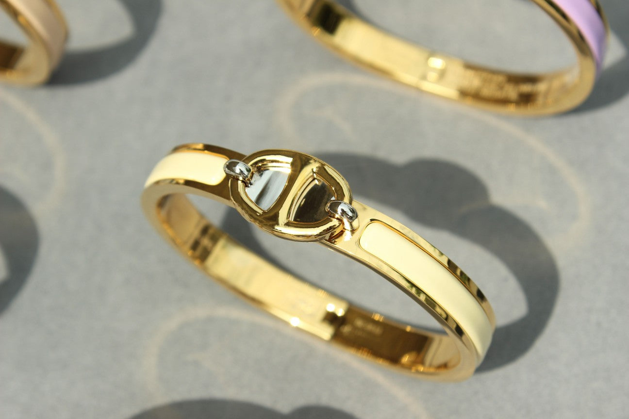 [⭐Luxery]CLIC CHAINE GOLD BRACELET