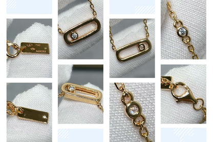 [⭐Luxery]MOVE UNO DIAMOND NECKLACE