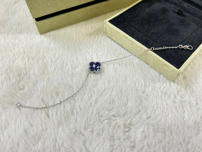 [⭐Luxery]CLOVER 1 MOTIF PIETERSITE BRACELET