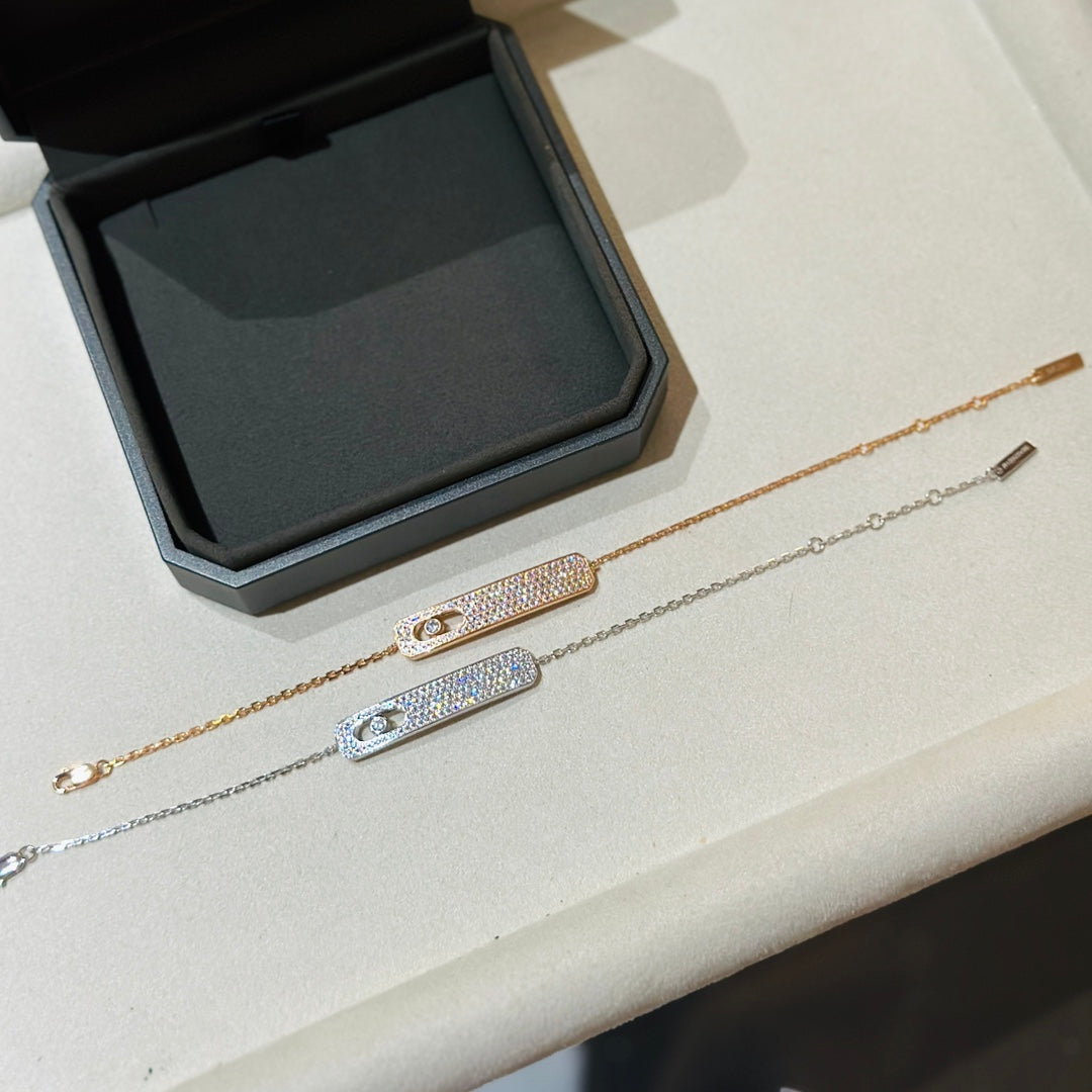 [⭐Luxery]MOVE CLASSIQUE DIAMOND PAVED BRACELET