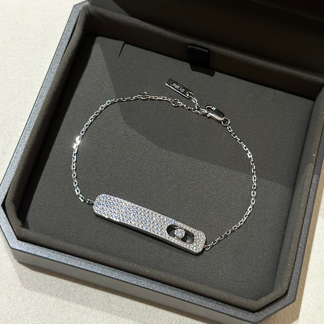 [⭐Luxery]MOVE CLASSIQUE DIAMOND PAVED BRACELET