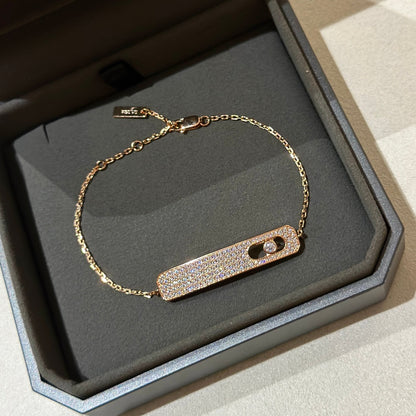 [⭐Luxery]MOVE CLASSIQUE DIAMOND PAVED BRACELET