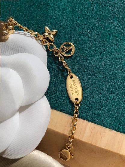 [⭐Luxery]BLOOMING PINK GOLD MOP BRACELET