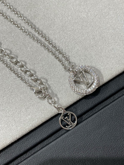 [⭐Luxery]BY NIGHT DIAMOND PAVED NECKLACE
