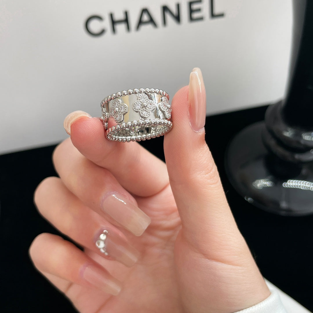 [⭐Luxery]PERLEE DIAMOND LARGE RING