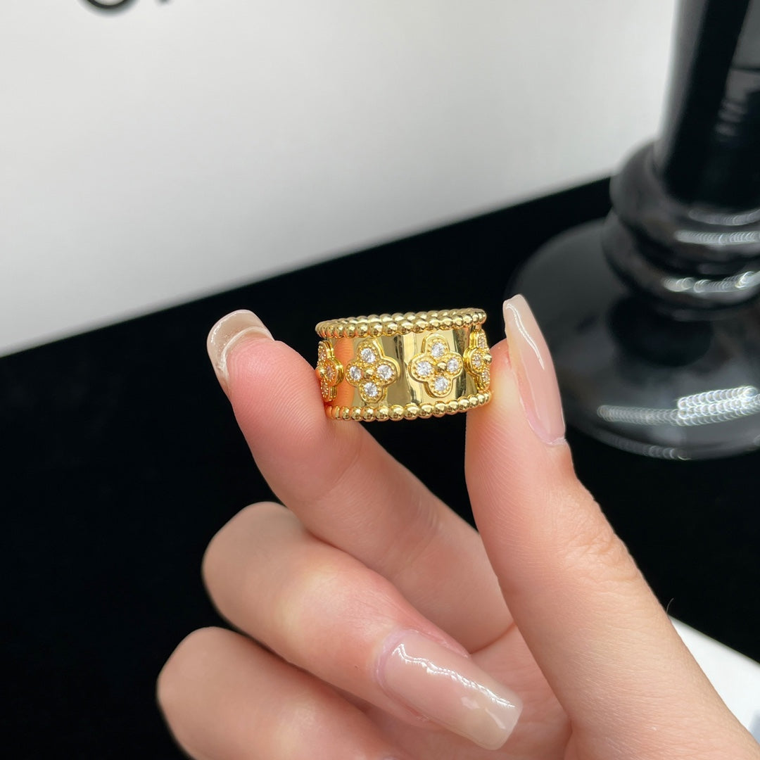 [⭐Luxery]PERLEE DIAMOND LARGE RING
