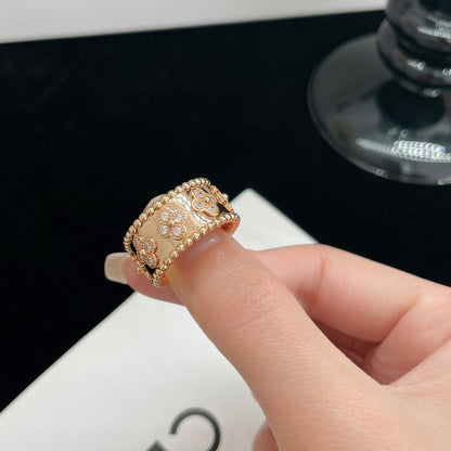 [⭐Luxery]PERLEE DIAMOND LARGE RING