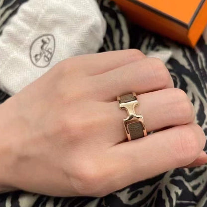 [⭐Luxery]OLYMPE PINK GOLD RING