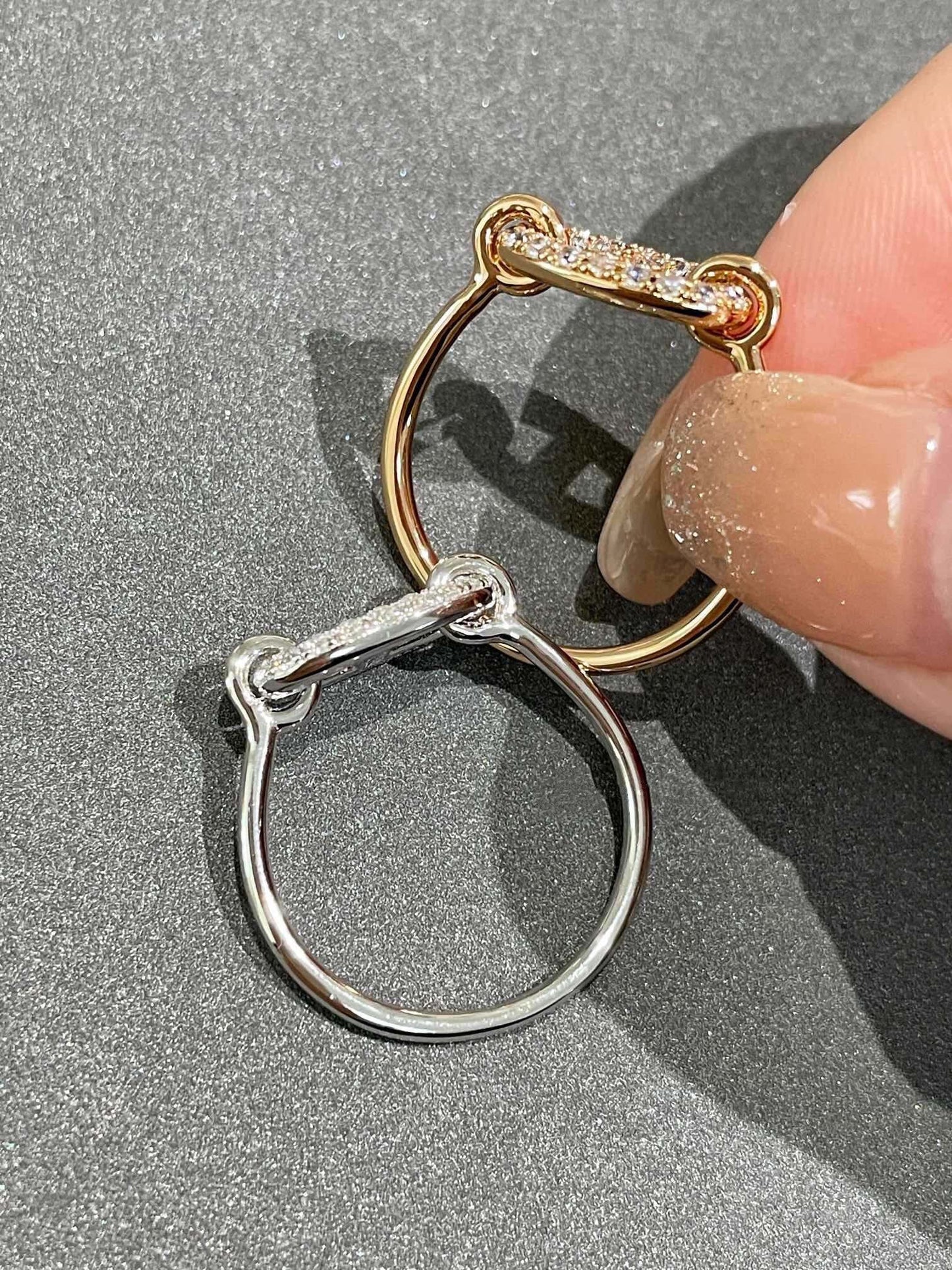 [⭐Luxery]RONDE SMALL DIAMOND RING