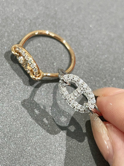 [⭐Luxery]RONDE SMALL DIAMOND RING