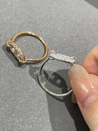 [⭐Luxery]RONDE SMALL DIAMOND RING