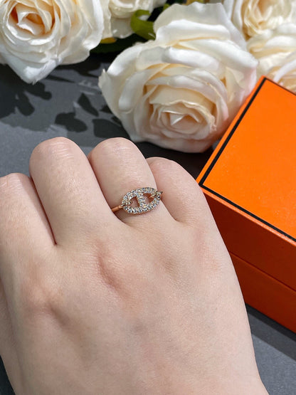 [⭐Luxery]RONDE SMALL DIAMOND RING