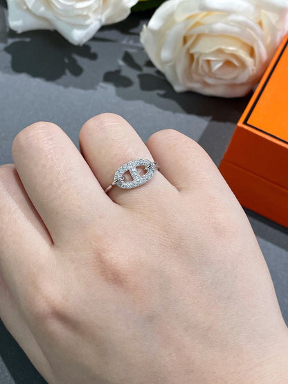 [⭐Luxery]RONDE SMALL DIAMOND RING