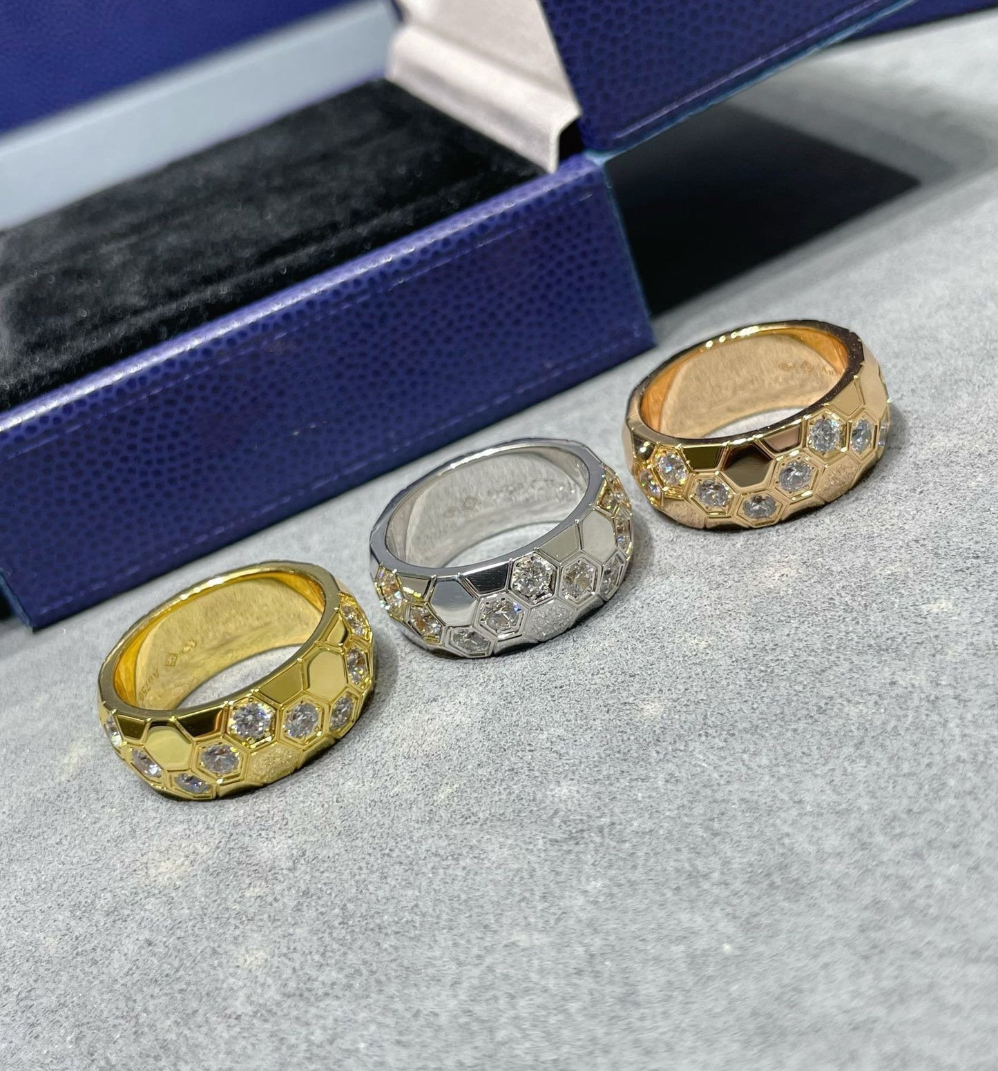 [⭐Luxery]BEE LOVE DIAMOND LARGE RING