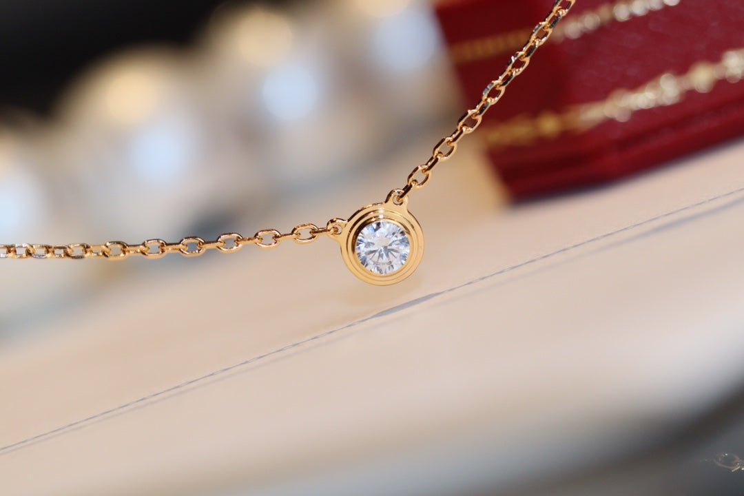 [⭐Luxery]DAMOUR DIAMOND NECKLACE