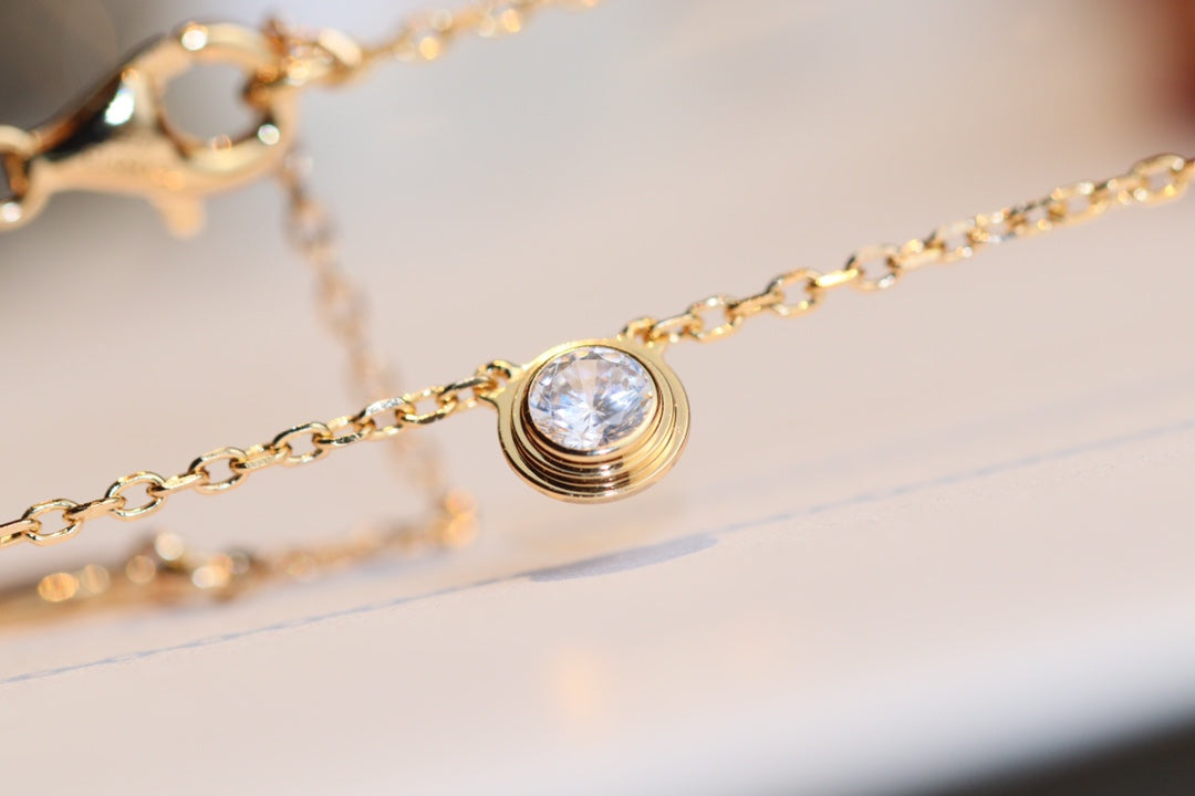 [⭐Luxery]DAMOUR DIAMOND NECKLACE