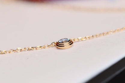 [⭐Luxery]DAMOUR DIAMOND NECKLACE