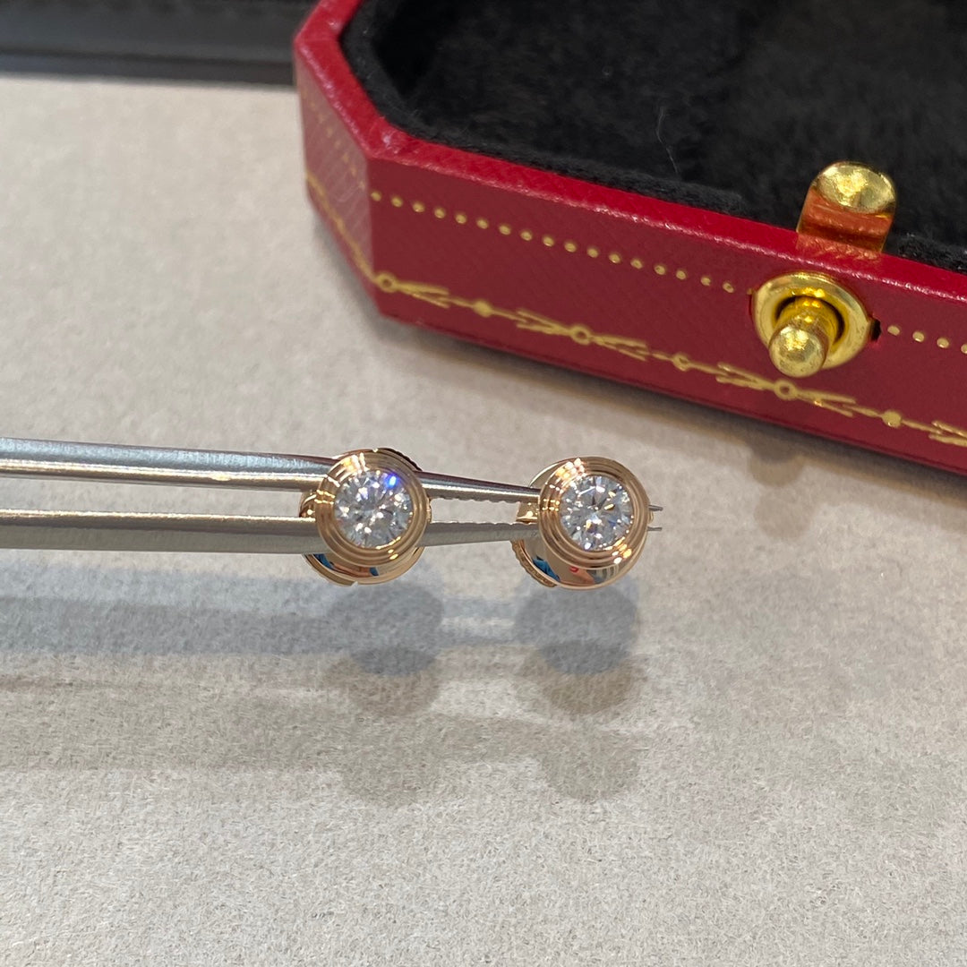 [⭐Luxery]DAMOUR DIAMOND EARRINGS