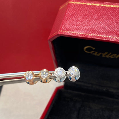 [⭐Luxery]DAMOUR DIAMOND EARRINGS