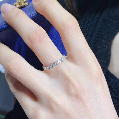 [⭐Luxery]BEE LOVE DIAMOND PAVED SMALL RING