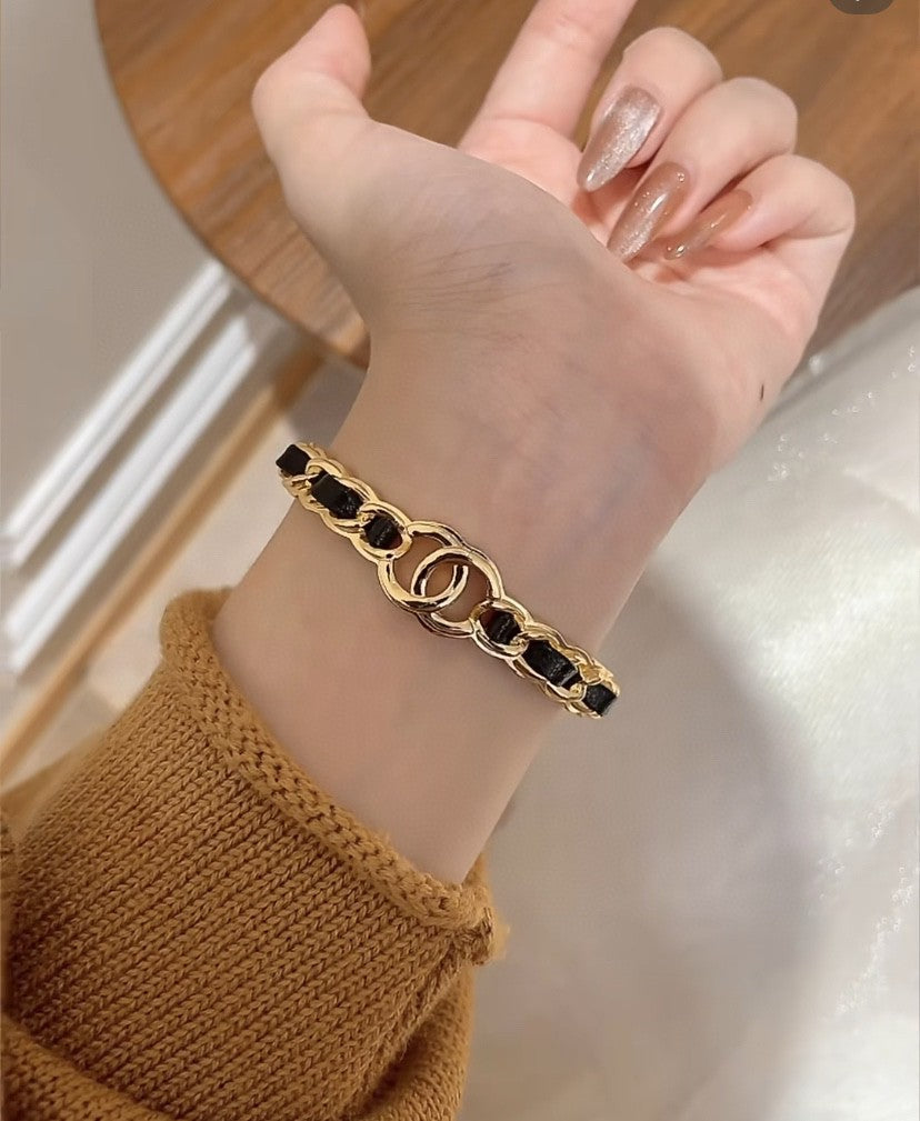 [⭐Luxery]Double C Open Bangle