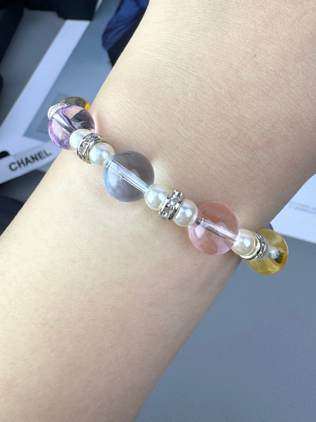[⭐Luxery]Colorful Transparent Resin Bracelet
