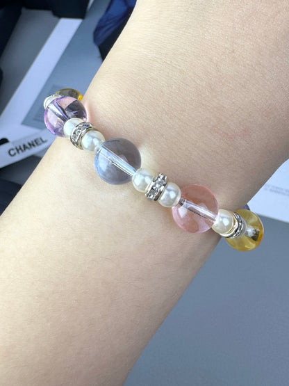 [⭐Luxery]Colorful Transparent Resin Bracelet